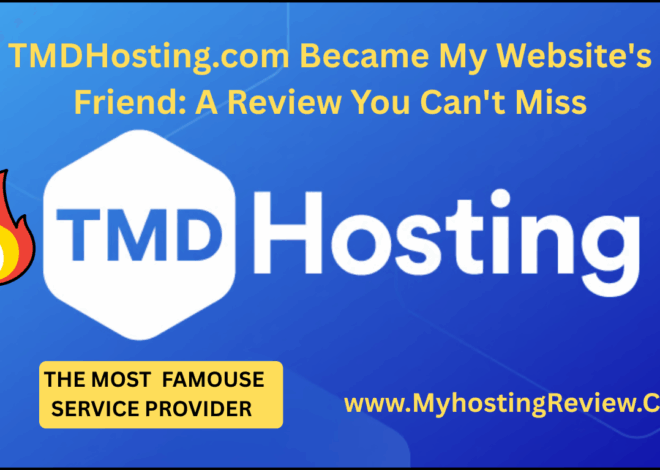 How TMDHosting.com Became My Website’s Best Friend: A Review You Can’t Miss